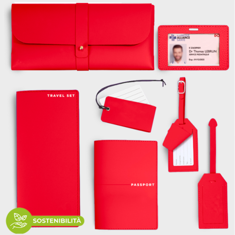 Gadget aziendali rossi